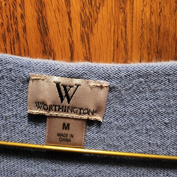 Worthington Scoop Neck Sweater M - Picture 3 of 4